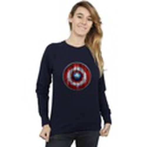 Jersey Captain America Wooden Shield para mujer - Marvel - Modalova