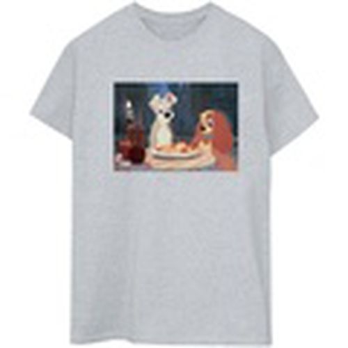 Camiseta manga larga Lady And The Tramp Spaghetti Photo para mujer - Disney - Modalova