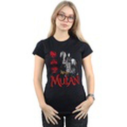 Camiseta manga larga Mulan Movie Horse Pose para mujer - Disney - Modalova