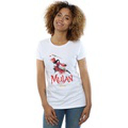 Camiseta manga larga Mulan Movie Pose para mujer - Disney - Modalova