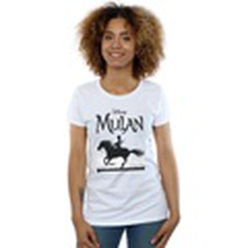 Camiseta manga larga Mulan Movie Mono Horse para mujer - Disney - Modalova