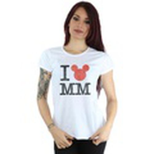 Camiseta manga larga I Love para mujer - Disney - Modalova