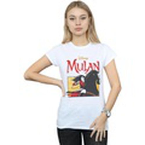 Camiseta manga larga Mulan Movie Horse Frame para mujer - Disney - Modalova