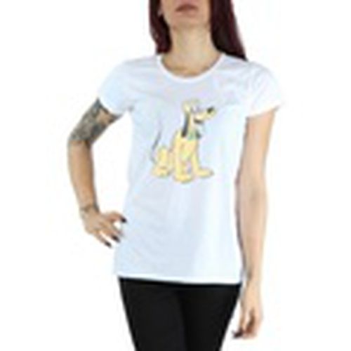Camiseta manga larga Pluto Sitting para mujer - Disney - Modalova