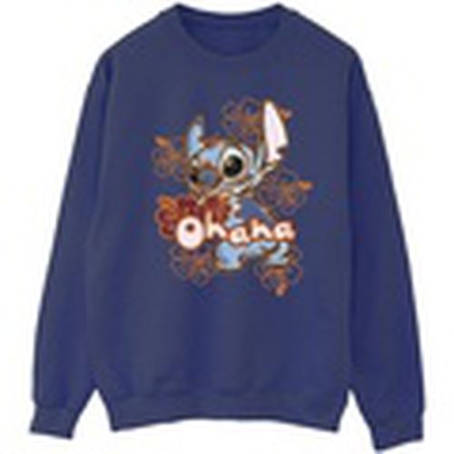 Jersey Lilo And Stitch Ohana Orange Hibiscus para hombre - Disney - Modalova