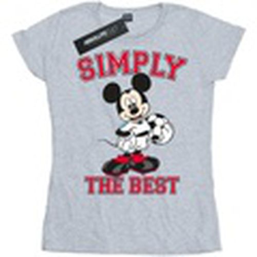 Camiseta manga larga Mickey Mouse Simply The Best para mujer - Disney - Modalova