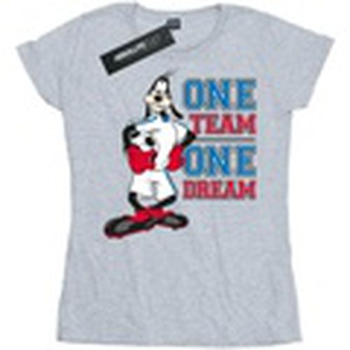 Camiseta manga larga Goofy One Team One Dream para mujer - Disney - Modalova