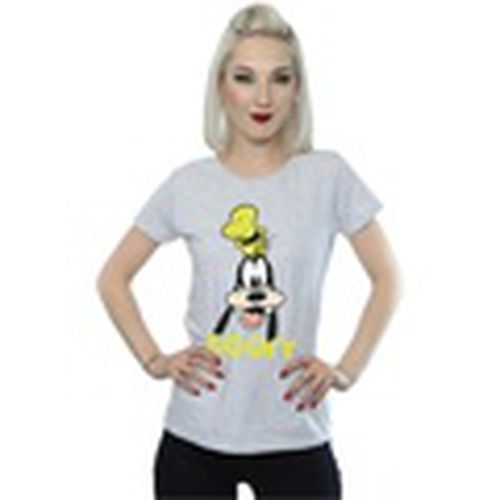 Camiseta manga larga Goofy Face para mujer - Disney - Modalova