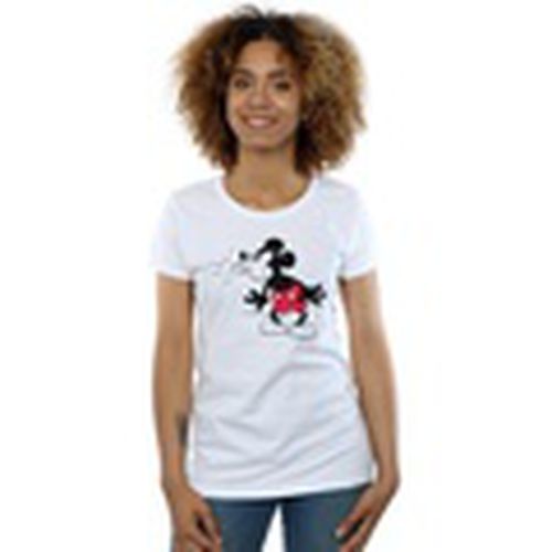 Camiseta manga larga Mickey Mouse Tongue para mujer - Disney - Modalova