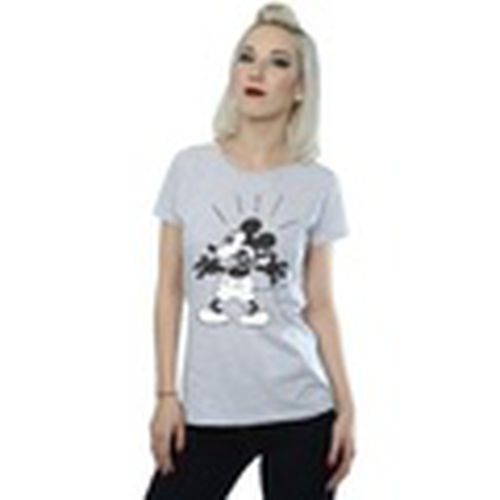 Camiseta manga larga Mickey Mouse Scared para mujer - Disney - Modalova