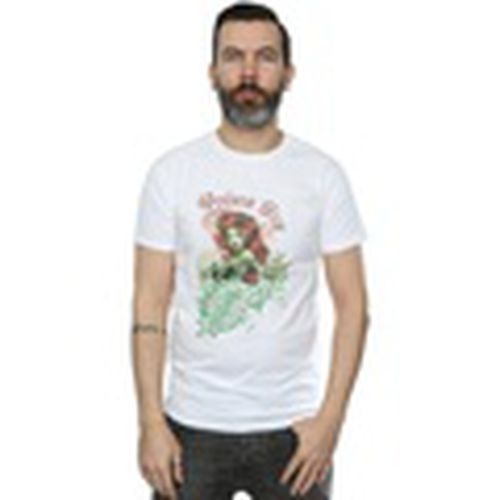 Camiseta manga larga Poison Ivy Paisley para hombre - Dc Comics - Modalova