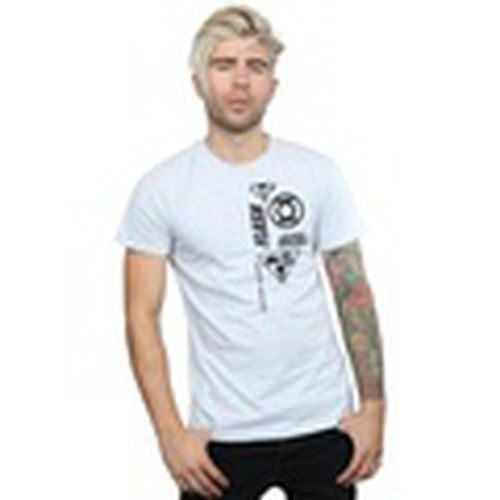 Camiseta manga larga Justice League para hombre - Dc Comics - Modalova