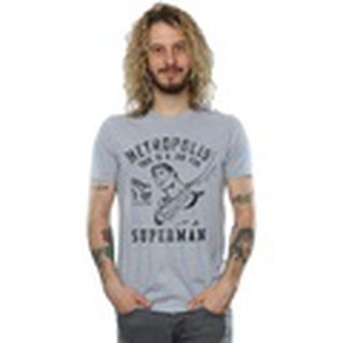 Camiseta manga larga BI31589 para hombre - Dc Comics - Modalova