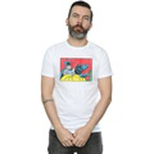 Camiseta manga larga Batman Robin Slap para hombre - Dc Comics - Modalova