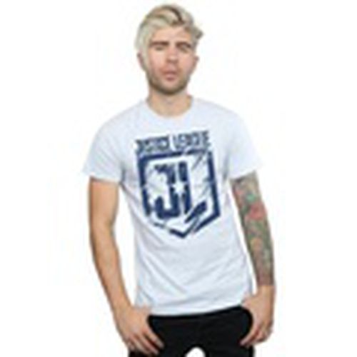 Camiseta manga larga Justice League para hombre - Dc Comics - Modalova