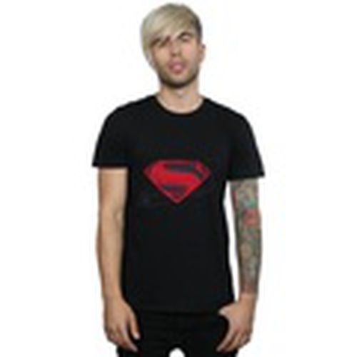 Camiseta manga larga Justice League Movie Superman Logo para hombre - Dc Comics - Modalova