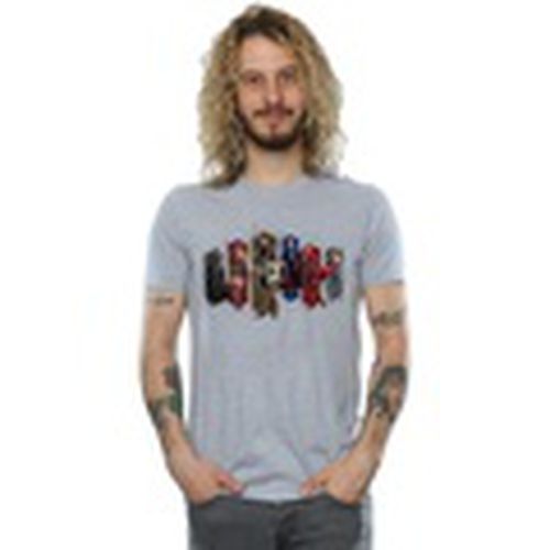 Camiseta manga larga Justice League para hombre - Dc Comics - Modalova