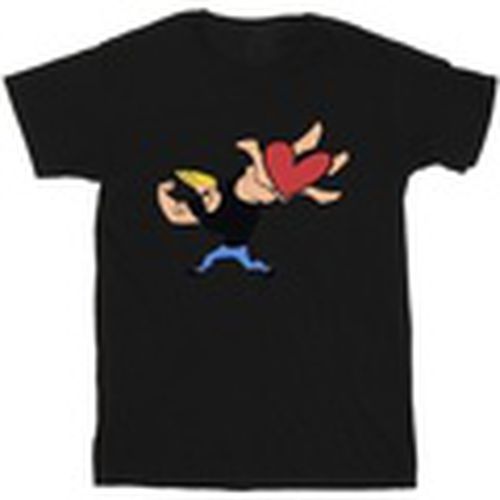 Camiseta manga larga Heart Present para hombre - Johnny Bravo - Modalova