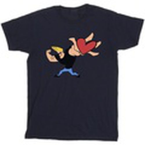Camiseta manga larga Heart Present para hombre - Johnny Bravo - Modalova