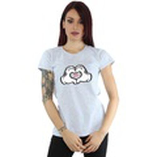 Camiseta manga larga Mickey Mouse Loves You para mujer - Disney - Modalova