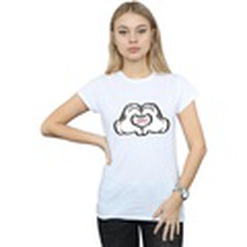 Camiseta manga larga Mickey Mouse Loves You para mujer - Disney - Modalova