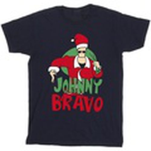 Camiseta manga larga Johnny Christmas para hombre - Johnny Bravo - Modalova