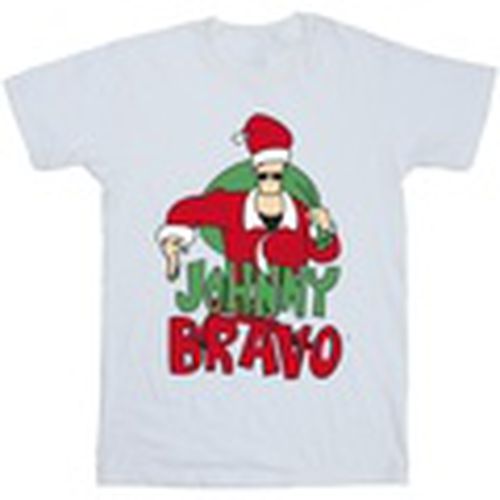 Camiseta manga larga Johnny Christmas para hombre - Johnny Bravo - Modalova