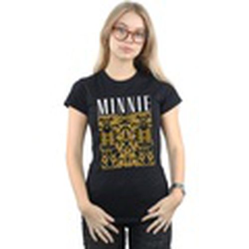 Camiseta manga larga Minnie Mouse Baroque Pattern para mujer - Disney - Modalova