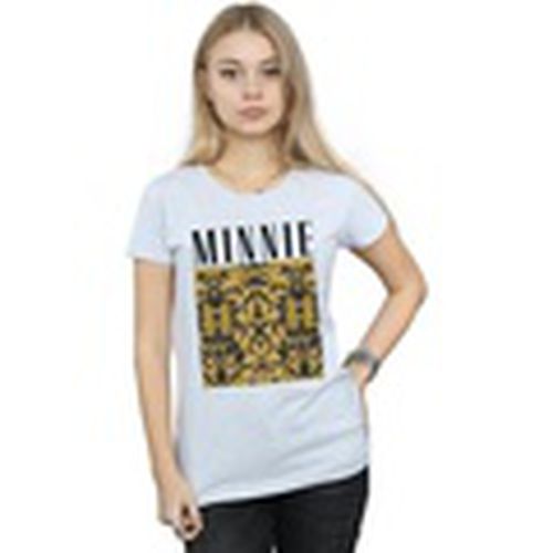 Camiseta manga larga Minnie Mouse Baroque Pattern para mujer - Disney - Modalova