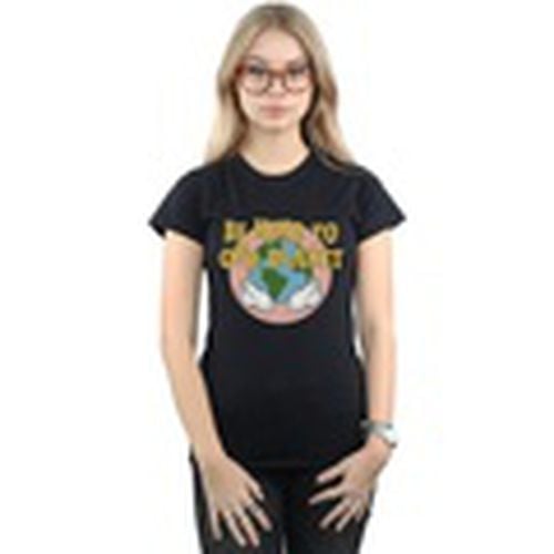 Camiseta manga larga Be Kind To Our Planet para mujer - Disney - Modalova