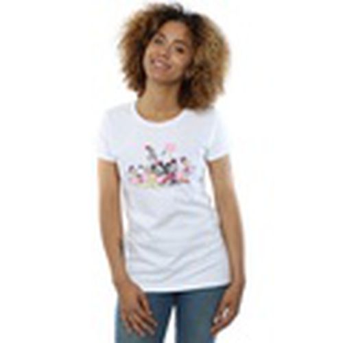 Camiseta manga larga Mickey Mouse Love Friends para mujer - Disney - Modalova