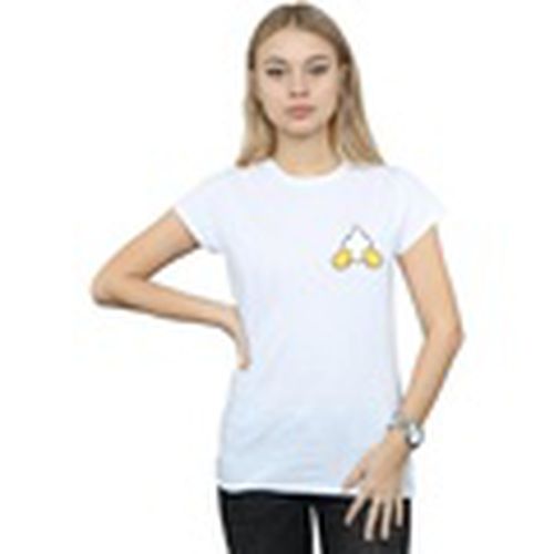 Camiseta manga larga Donald Duck Backside Breast Print para mujer - Disney - Modalova