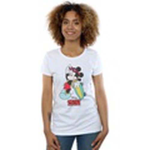 Camiseta manga larga Mickey Mouse Skate Dude para mujer - Disney - Modalova