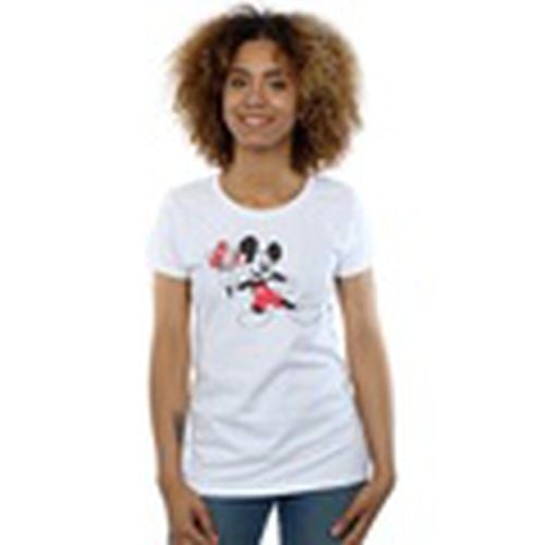 Camiseta manga larga Mickey Mouse Flowers para mujer - Disney - Modalova