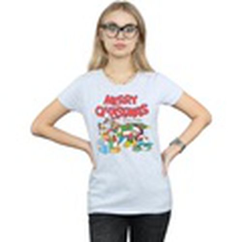 Camiseta manga larga Mickey And Friends Winter Wishes para mujer - Disney - Modalova