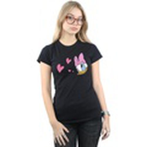 Camiseta manga larga Daisy Duck Kisses para mujer - Disney - Modalova