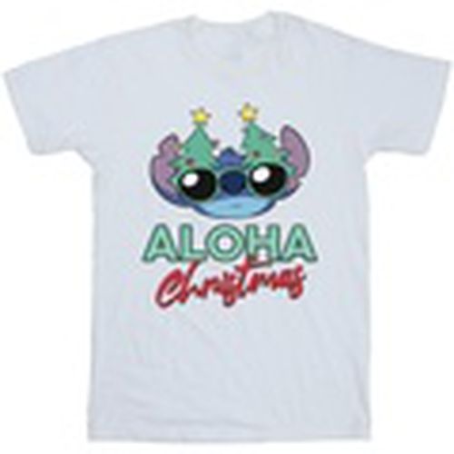 Camiseta manga larga Lilo And Stitch Christmas Tree Shades para hombre - Disney - Modalova