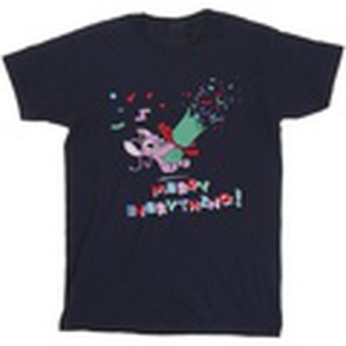 Camiseta manga larga Lilo And Stitch Angel Merry Everything para hombre - Disney - Modalova