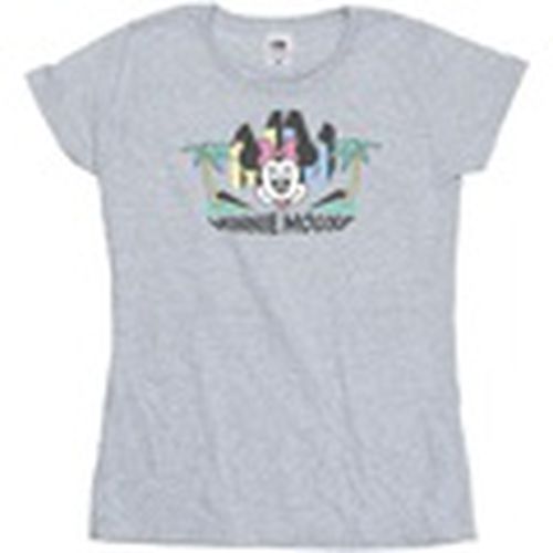 Camiseta manga larga Minnie MM Palm para mujer - Disney - Modalova