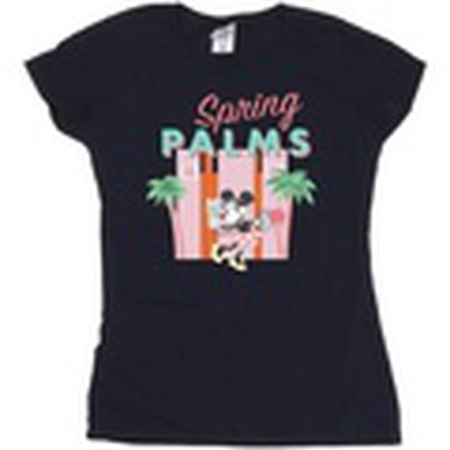 Camiseta manga larga Minnie Mouse Spring Palms para mujer - Disney - Modalova