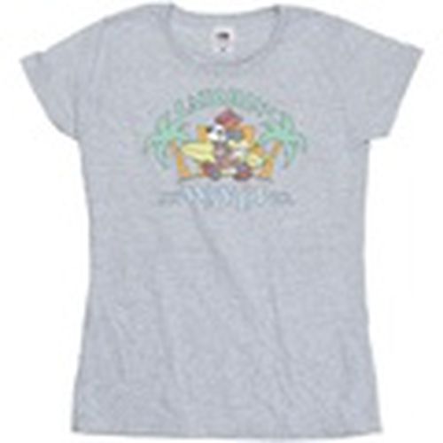 Camiseta manga larga Minnie Mouse Catchin Waves para mujer - Disney - Modalova