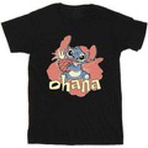 Camiseta manga larga Ohana para hombre - Disney - Modalova