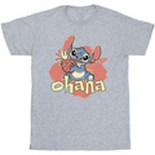 Camiseta manga larga Ohana para hombre - Disney - Modalova