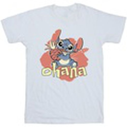 Camiseta manga larga Lilo And Stitch Ohana Pineapple para hombre - Disney - Modalova
