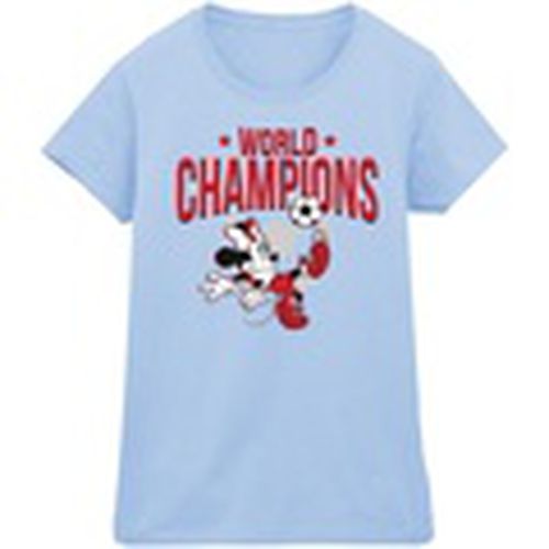 Camiseta manga larga World Champions para mujer - Disney - Modalova