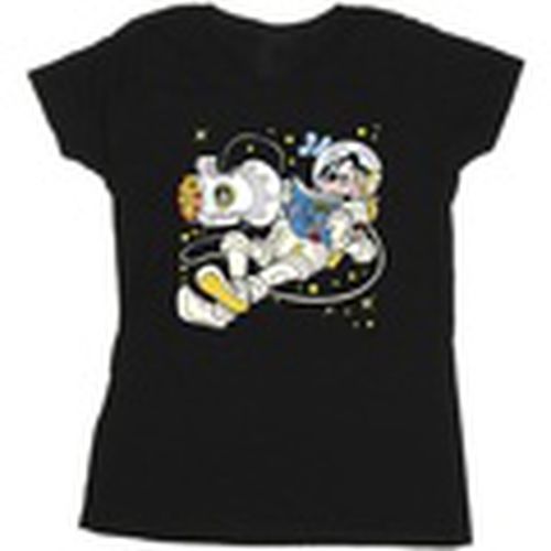 Camiseta manga larga Goofy Reading In Space para mujer - Disney - Modalova