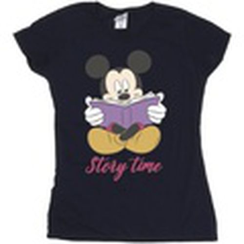 Camiseta manga larga Mickey Mouse Story Time para mujer - Disney - Modalova