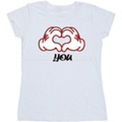 Camiseta manga larga Love You Hands para mujer - Disney - Modalova