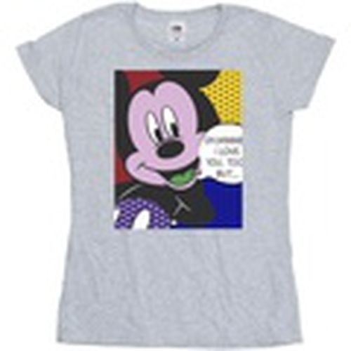 Camiseta manga larga Mickey Mouse Oh Minnie Pop Art para mujer - Disney - Modalova