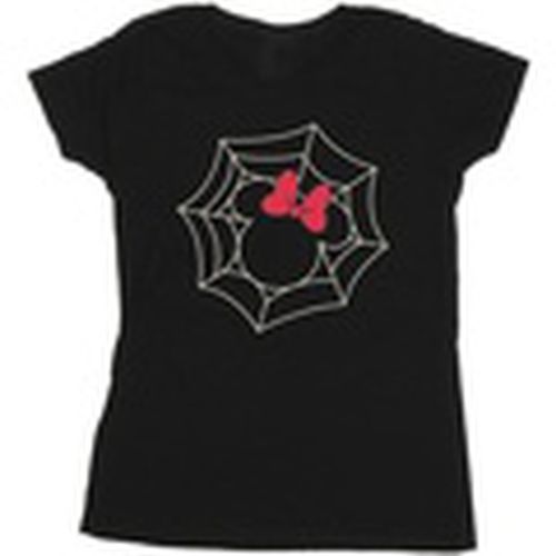 Camiseta manga larga Minnie Mouse Spider Web para mujer - Disney - Modalova
